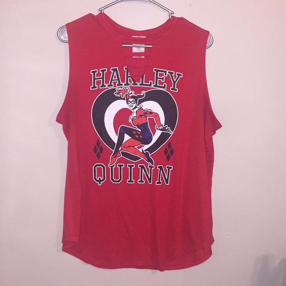 Tops - Harley quinn “muscle” tank